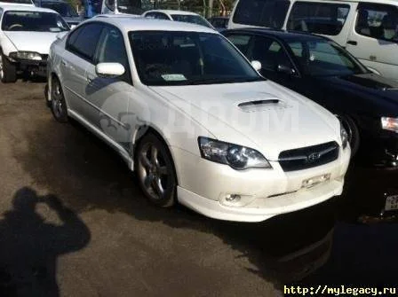 картинка Накладка на передний бампер Subaru Legaсy BL(дорестаил) магазин  StreetTuning 