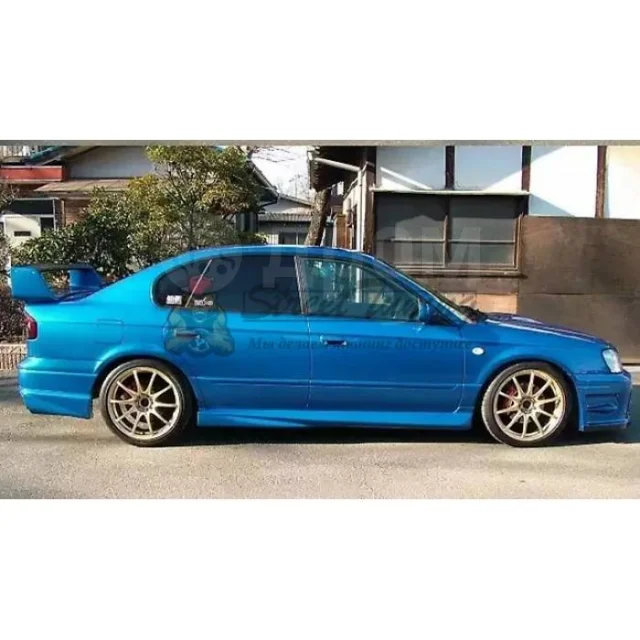 картинка Пороги Burn-up для Subaru Legacy be,bh магазин  StreetTuning 