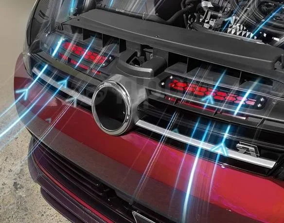 картинка Диффузор, воздухозаборник intake scoops для VW Golf MK7 MK7.5 к-т 2 ш магазин  StreetTuning 