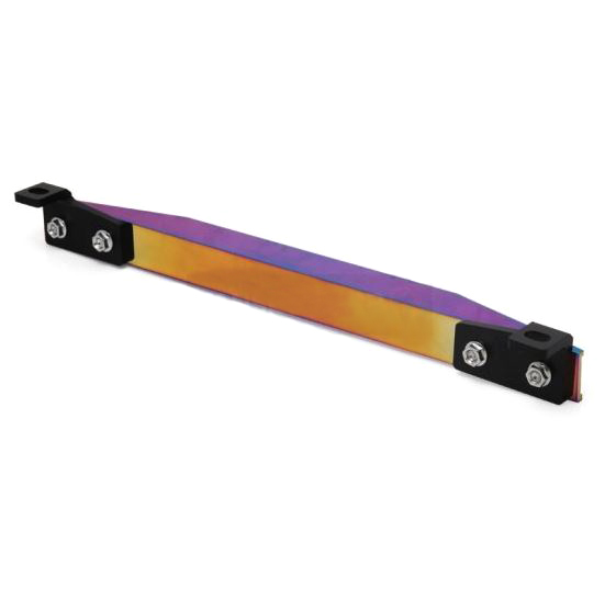 картинка Задний усилитель подрамника BEAKS style для Honda Civic ES FD 2002-2005 г, неохром магазин  StreetTuning 