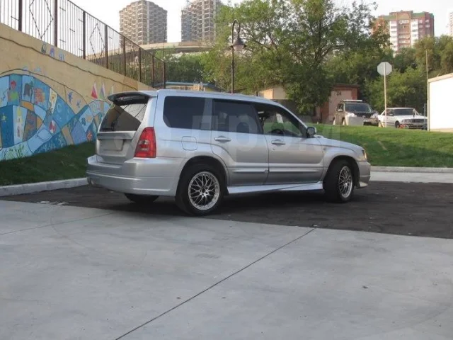картинка Обвес заднего бампера STI для Subaru Forester SG XT магазин  StreetTuning 