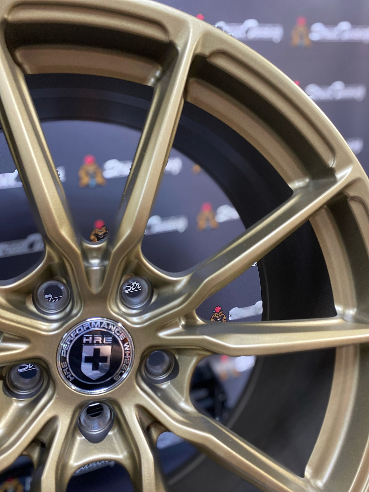 картинка Новые диски HRE DQ015 Flow Forming R19 J8.5 ET35 5x114.3 Bronze Mat от магазина  StreetTuning