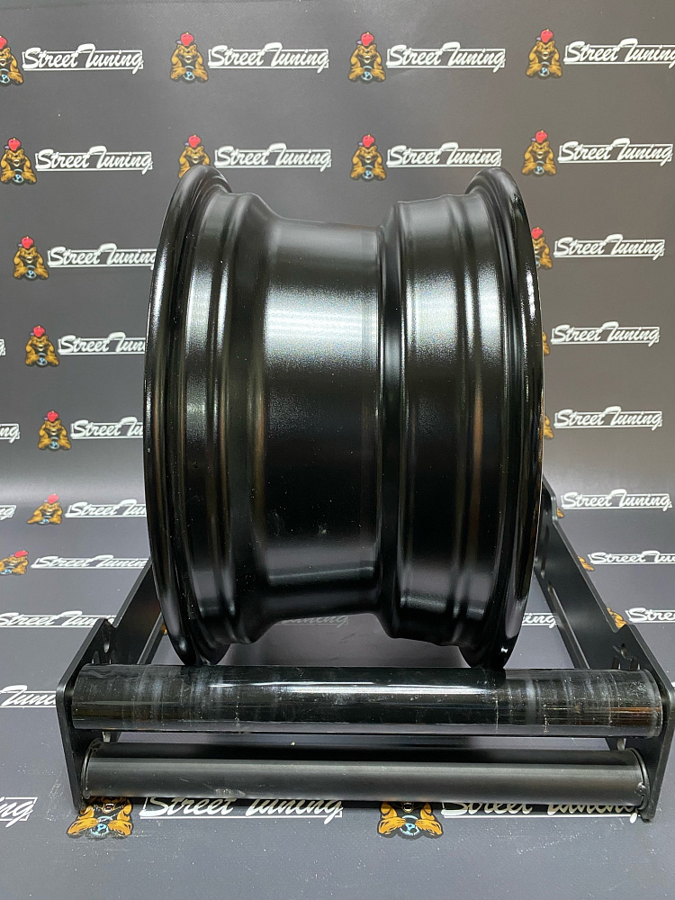 картинка Новые диски Watanabe R13 J7 ET(-7) 4x100/114.3 Black + Silver от магазина  StreetTuning