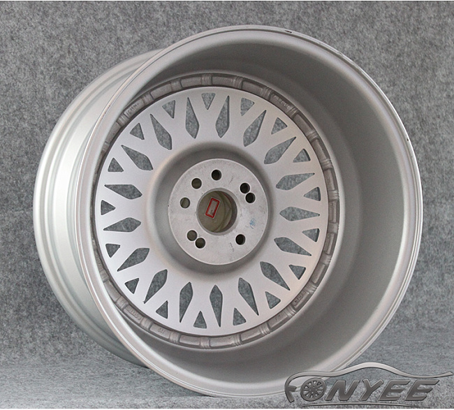 картинка Новые диски BBS RS R17 4X100/114,3 ET20 J8,5 серебро + полированная полка магазин  StreetTuning 
