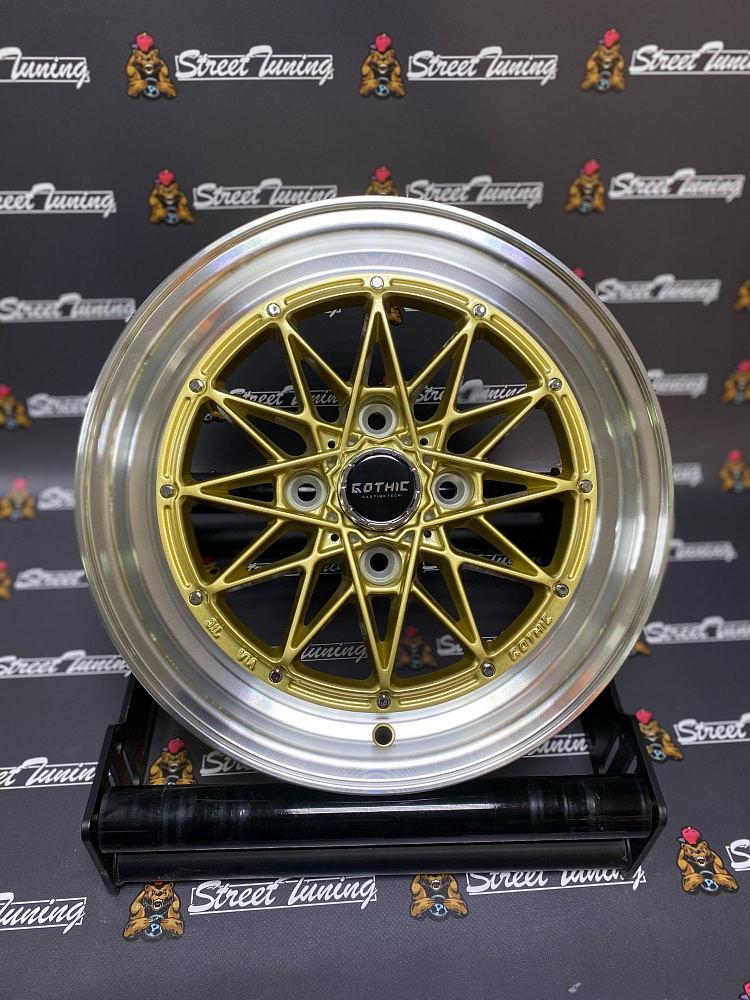 картинка Новые диски Work Equip R14 J5 ET15 4x100 Gold + Silver от магазина  StreetTuning