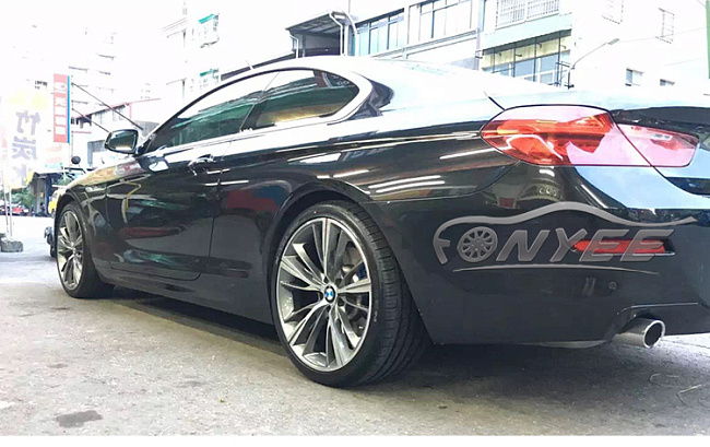 картинка Новые диски BMW Series 660 R19 5x112 ET30 J9,5 Серый глянец + серебро магазин  StreetTuning 