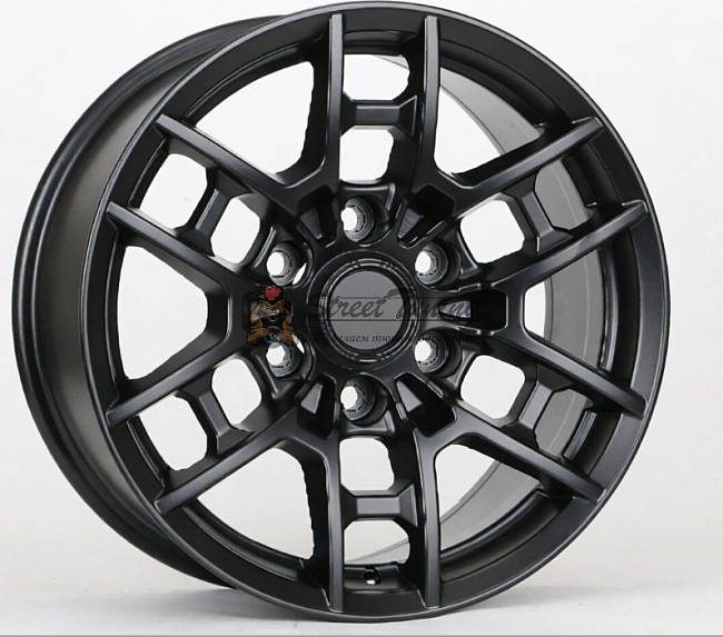 картинка Диски TRD Pro   R17 8J ET15 6X139.7  Matt Black магазин  StreetTuning 