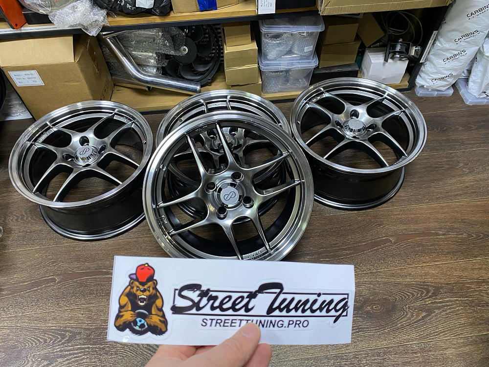картинка Новые диски ENKEI R15 J7 ET36 4x100 Hyper Black от магазина  StreetTuning