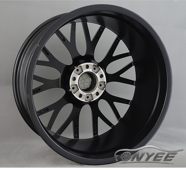 картинка Новые диски BMW Double Spoke 405M R20 5x120 ET35 J9,5 черный глянец + серебро магазин  StreetTuning 