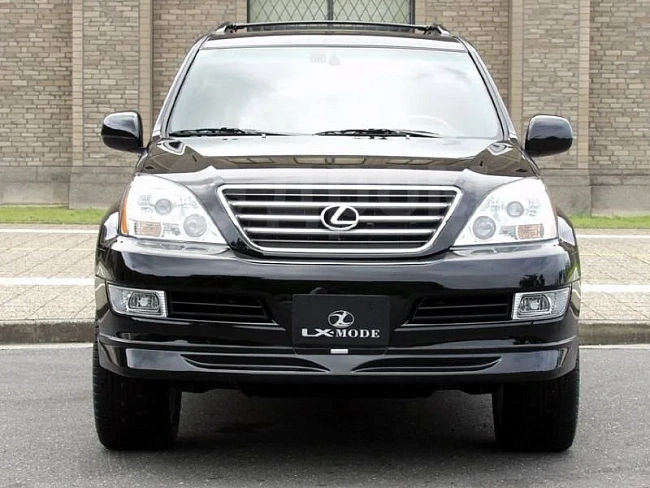 картинка Накладка на передний бампер LX Mode для Lexus GX470 магазин  StreetTuning 