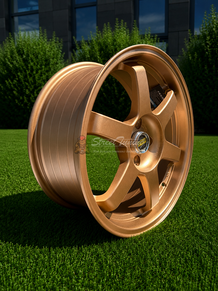 картинка Новые диски Rays TE37 R17 J7.5 ET38 4x100 Bronze Mat от магазина  StreetTuning