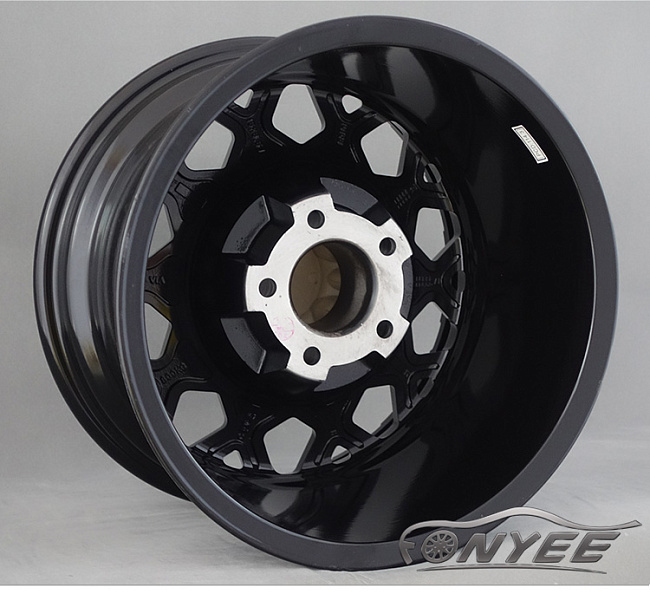картинка Новые диски Black Rhino Sprocket R17 5X114,3 ET-25 J8,5 черный глянец магазин  StreetTuning 