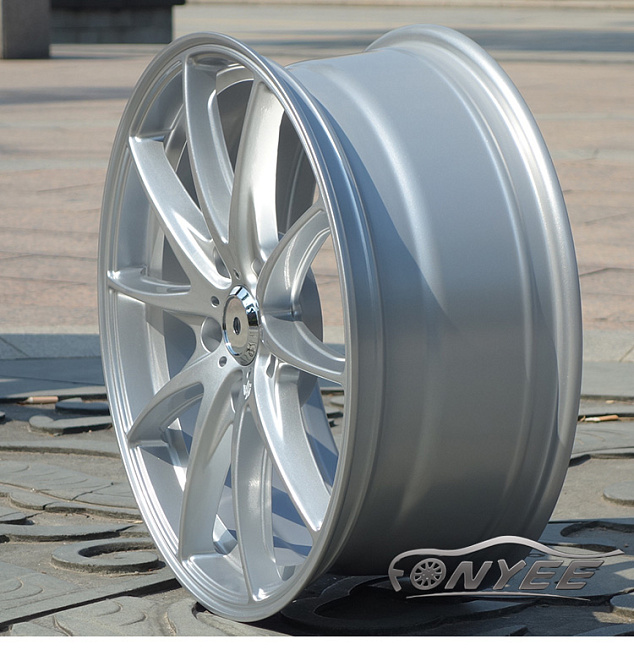 картинка Новые диски Rays G25 R19 5X120 ET30 J8,5 серебро магазин  StreetTuning 