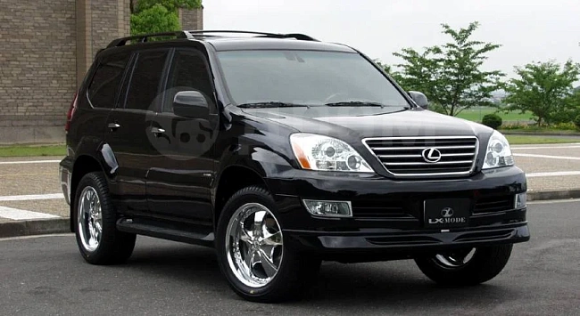 картинка Накладка на передний бампер LX Mode для Lexus GX470 магазин  StreetTuning 