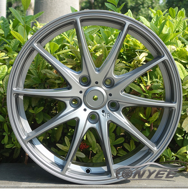 картинка Новые диски Rays G25 R17 5X114,3 ET40 J7 серебристо-серый матовый магазин  StreetTuning 