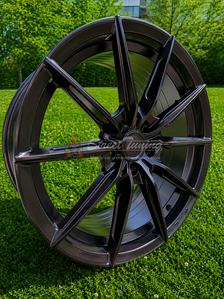 картинка Новые диски Wheelforce germany R17 J7.5 ET38 5x100 Black Mat от магазина  StreetTuning