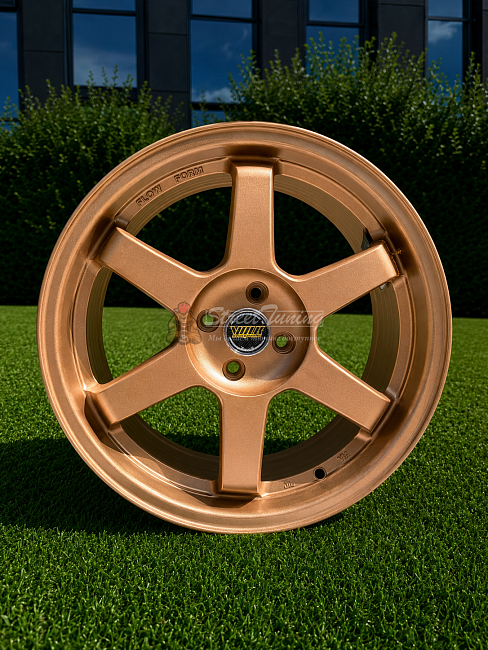 картинка Новые диски Rays TE37 R17 J7.5 ET38 4x100 Bronze Mat магазин  StreetTuning 