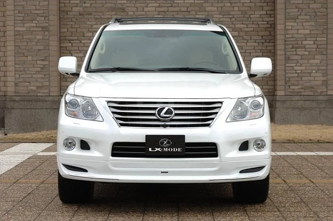 картинка Накладка на передний бампер LX Mode для Lexus LX570 магазин  StreetTuning 