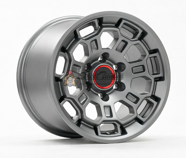 картинка Диски TRD Pro TR6 R18 9J ET15 6X139.7  Matt Gray магазин  StreetTuning 