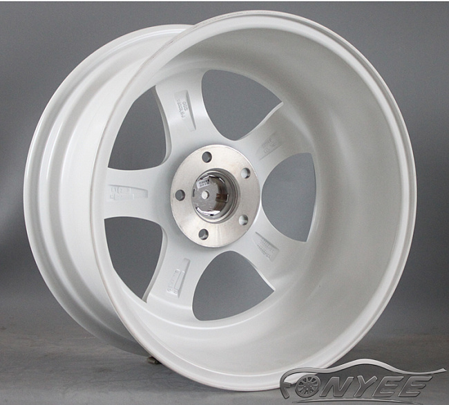 картинка Новые диски JNC 017 R18 5X112 ET25 J9,5 белый + серебро магазин  StreetTuning 