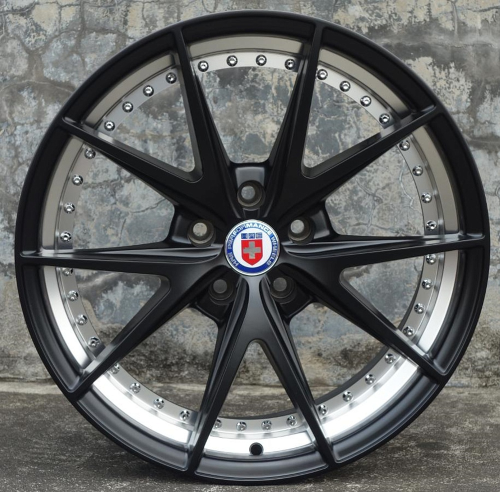 картинка Новые диски HRE S104 реплика R18 5x112 ET35 J8,5 черные от магазина  StreetTuning