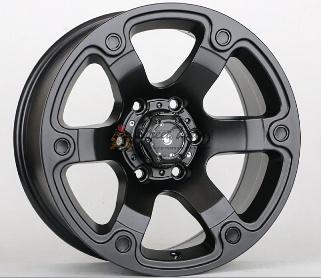 картинка Диски DEAN Cross Country R17 8.5J ET0 6X139.7  MATT Black магазин  StreetTuning 