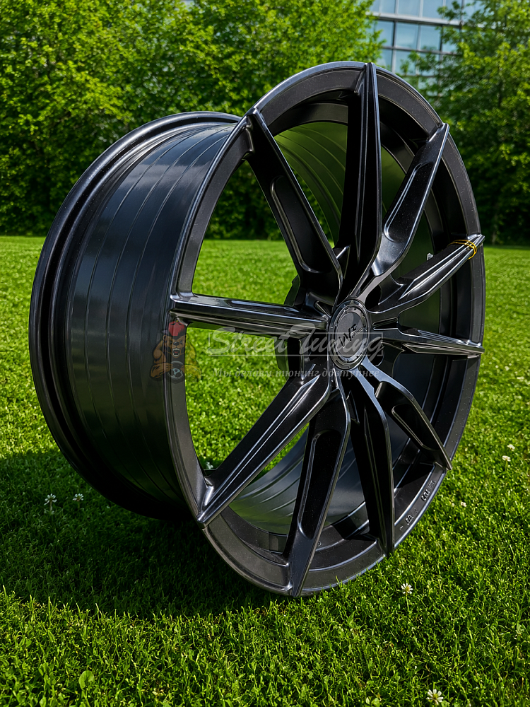 картинка Новые диски Wheelforce germany R17 J7.5 ET38 5x100 Black Mat от магазина  StreetTuning