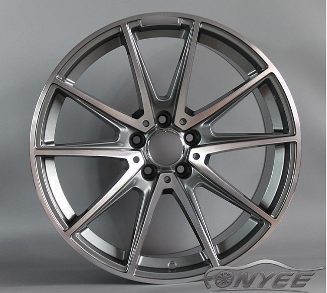 картинка Новые диски AMG MCF R19 5x112 ET35 J8,5 серый + серебро магазин  StreetTuning 