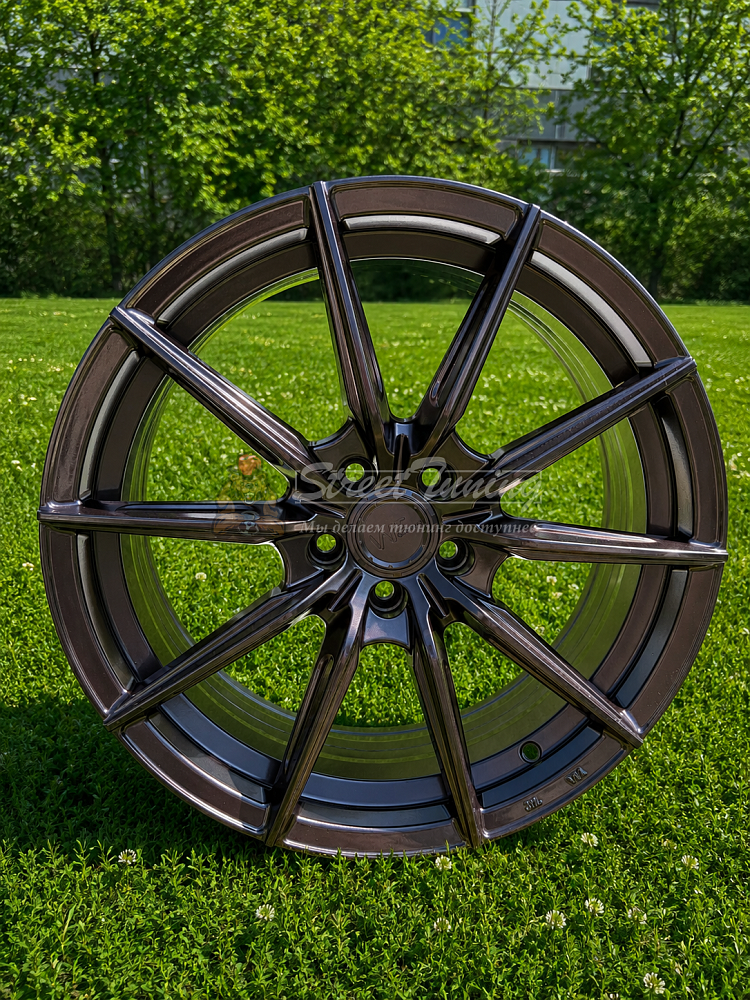 картинка Новые диски Wheelforce germany R17 J7.5 ET38 5x100 Black Mat от магазина  StreetTuning