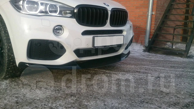 картинка Юбка переднего бампер для BMW X5 F15 в авто м-пакет магазин  StreetTuning 