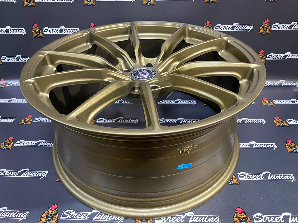 картинка Новые диски HRE DQ015 Flow Forming R19 J8.5 ET35 5x114.3 Bronze Mat от магазина  StreetTuning