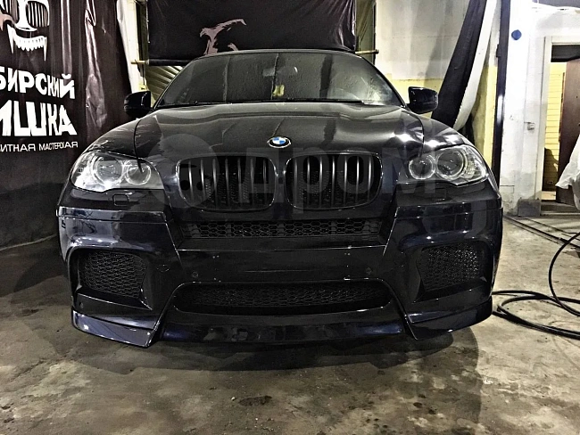 картинка Юбка Vorsteiner для М бампера на Bmw X6 E71 магазин  StreetTuning 