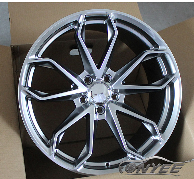 картинка Новые диски HRE S201 Replika R19 5X112 ET40 J9,5, серебристо-платиновые магазин  StreetTuning 