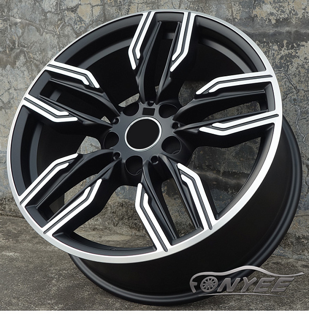 картинка Новые диски BMW 760 M STYLE R17 5X120 ET30 J7,5 черные магазин  StreetTuning 