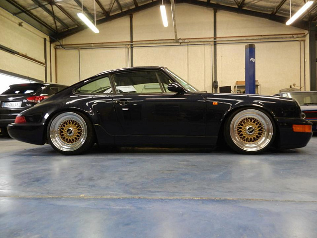 картинка Новые диски BBS RS R16 4X100/4X114,3 ET25 J8 золото + полированная полка магазин  StreetTuning 