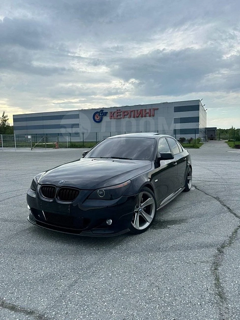 картинка Юбка элерон переднего бампера BMW E60 ,m tex магазин  StreetTuning 
