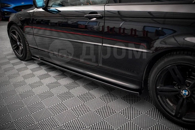 картинка Пороги для BMW м е46 купэ рест) дорест магазин  StreetTuning 