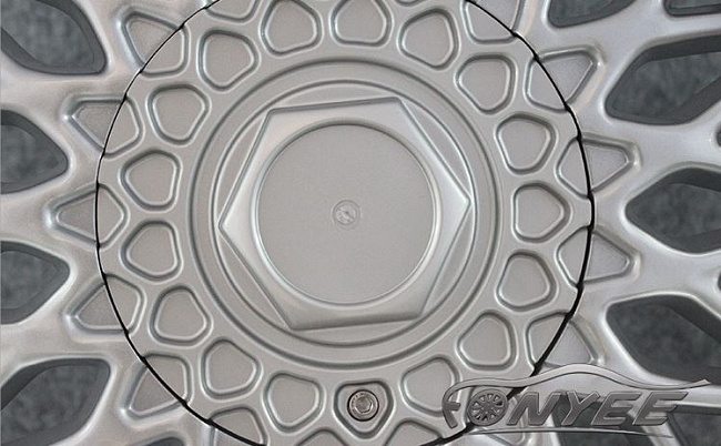 картинка Новые диски BBS RS R17 4X100/114,3 ET20 J8,5 серебро + полированная полка магазин  StreetTuning 