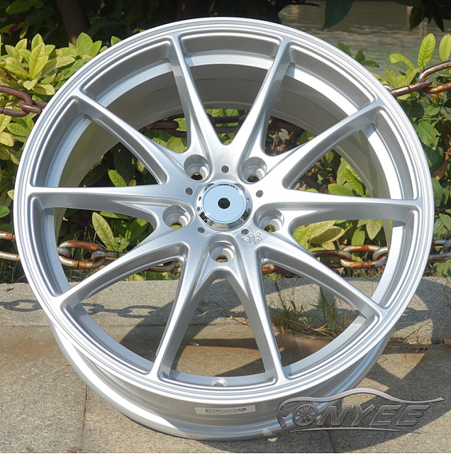 картинка Новые диски Rays G25 R19 5X120 ET30 J8,5 серебро магазин  StreetTuning 