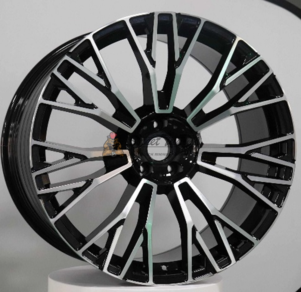 картинка Диски FR Replica 3S1111 R22 J9,5 ET35 5X112 black + polished от магазина  StreetTuning