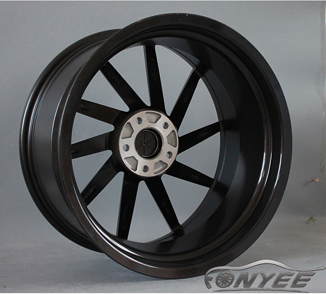 картинка Новые диски Vossen CVT-R Replica R19 5X112 ET32 J8,5 черный мат + серебро магазин  StreetTuning 