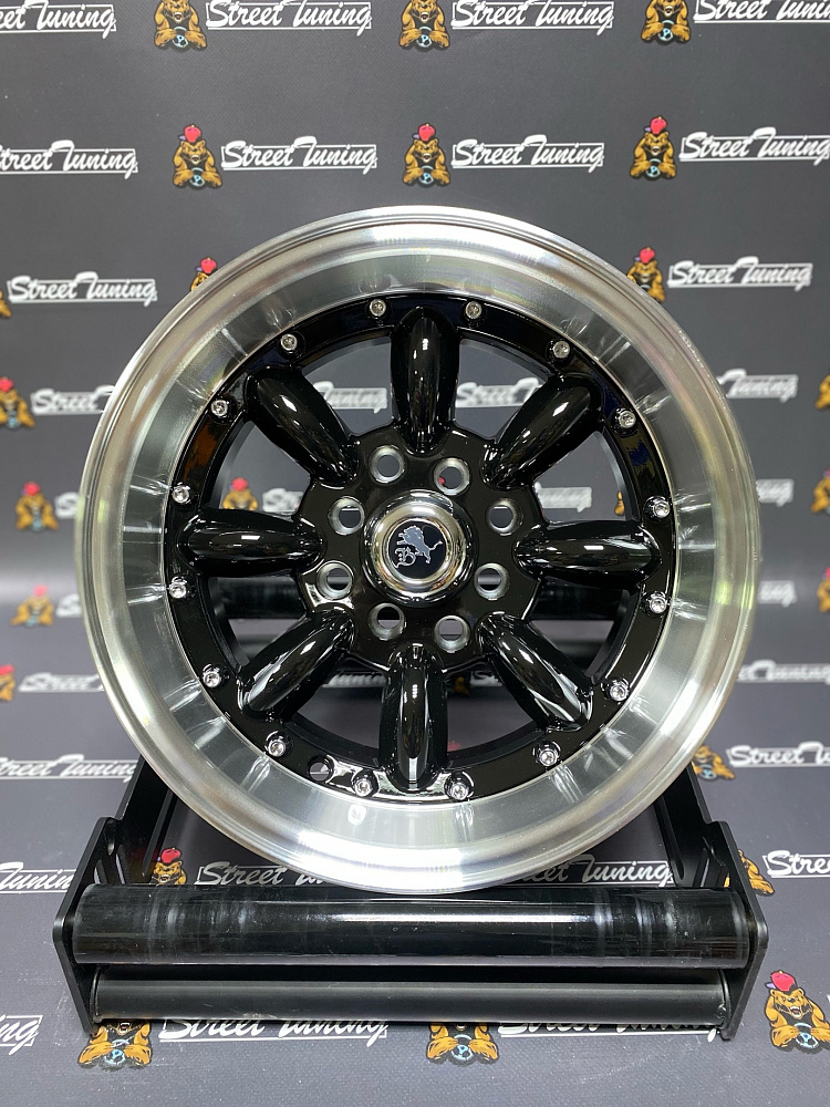 картинка Новые диски Watanabe R13 J7 ET(-7) 4x100/114.3 Black + Silver от магазина  StreetTuning