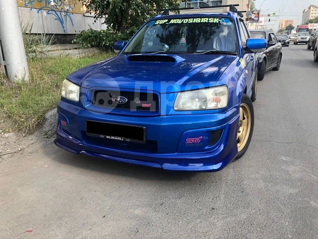 картинка Накладка на бампер для STI бампера Subaru Forester SG9 магазин  StreetTuning 