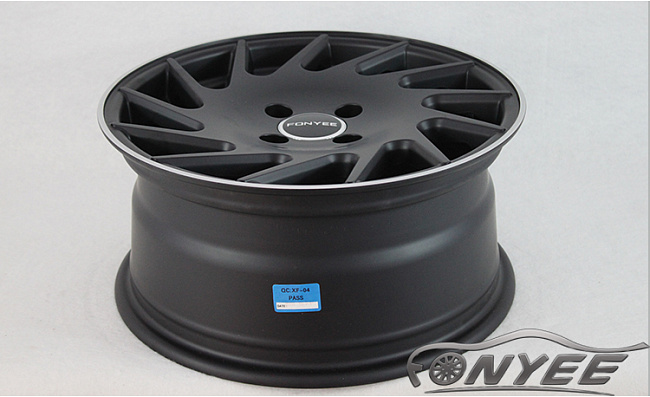 картинка Новые диски Vossen VLE1-L Replica R15 4X100 ET35 J7 черный мат + серебро магазин  StreetTuning 