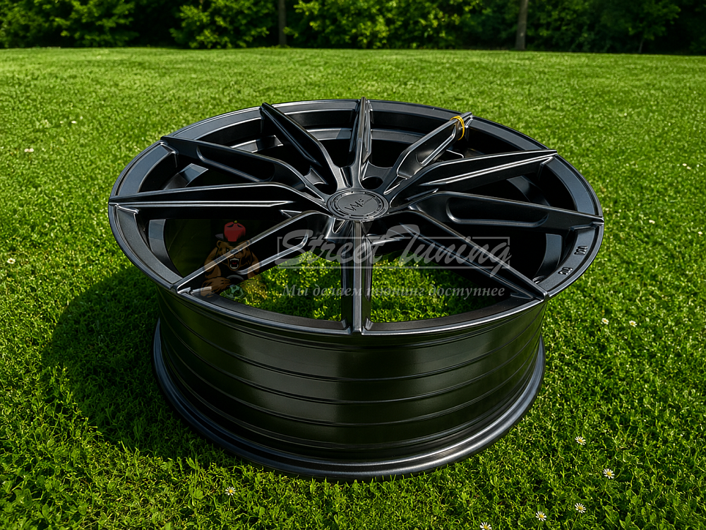 картинка Новые диски Wheelforce germany R17 J7.5 ET38 5x100 Black Mat от магазина  StreetTuning