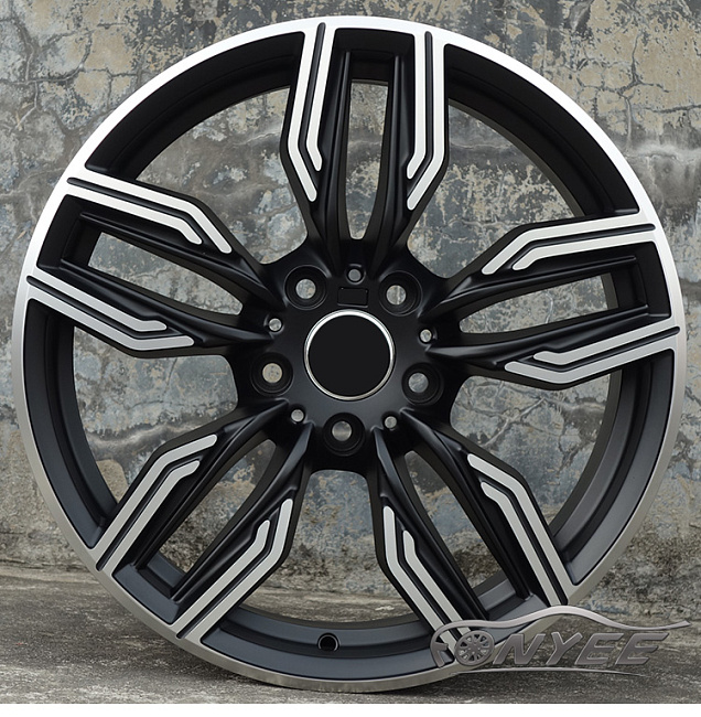 картинка Новые диски BMW 760 M STYLE R17 5X120 ET30 J7,5 черные магазин  StreetTuning 