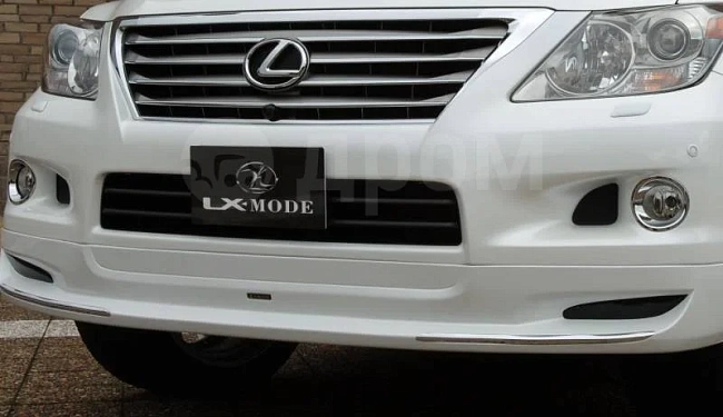 картинка Накладка на передний бампер LX Mode для Lexus LX570 магазин  StreetTuning 