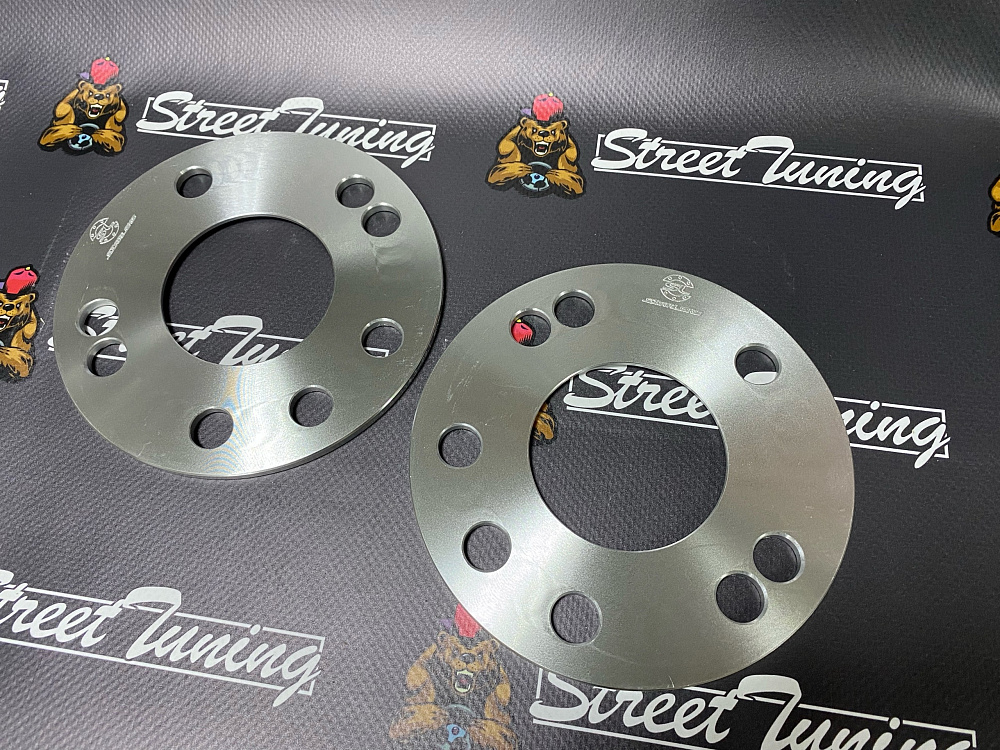 картинка Проставка Starleks 5 мм 4/5x114.3 цо 66.1 сквозная, Silver от магазина  StreetTuning