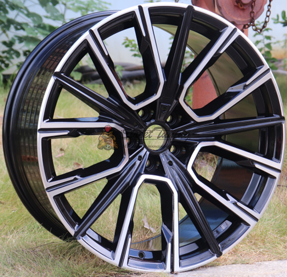 картинка Диски BMW 817M R18 J8 ET30 5X120 black + polished от магазина  StreetTuning