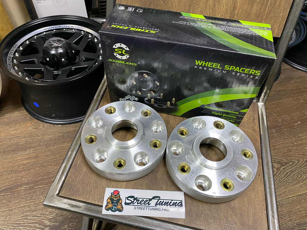 картинка Проставка Starleks 35 мм 5x130 футорочная 14x1.5 цо 71,6 - рф от магазина  StreetTuning